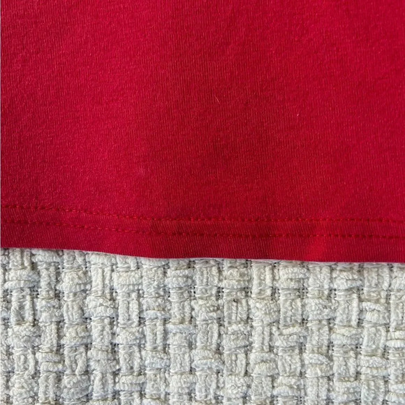 vintage Red Disney V Neck Baby Tee - Picture 3 of 7